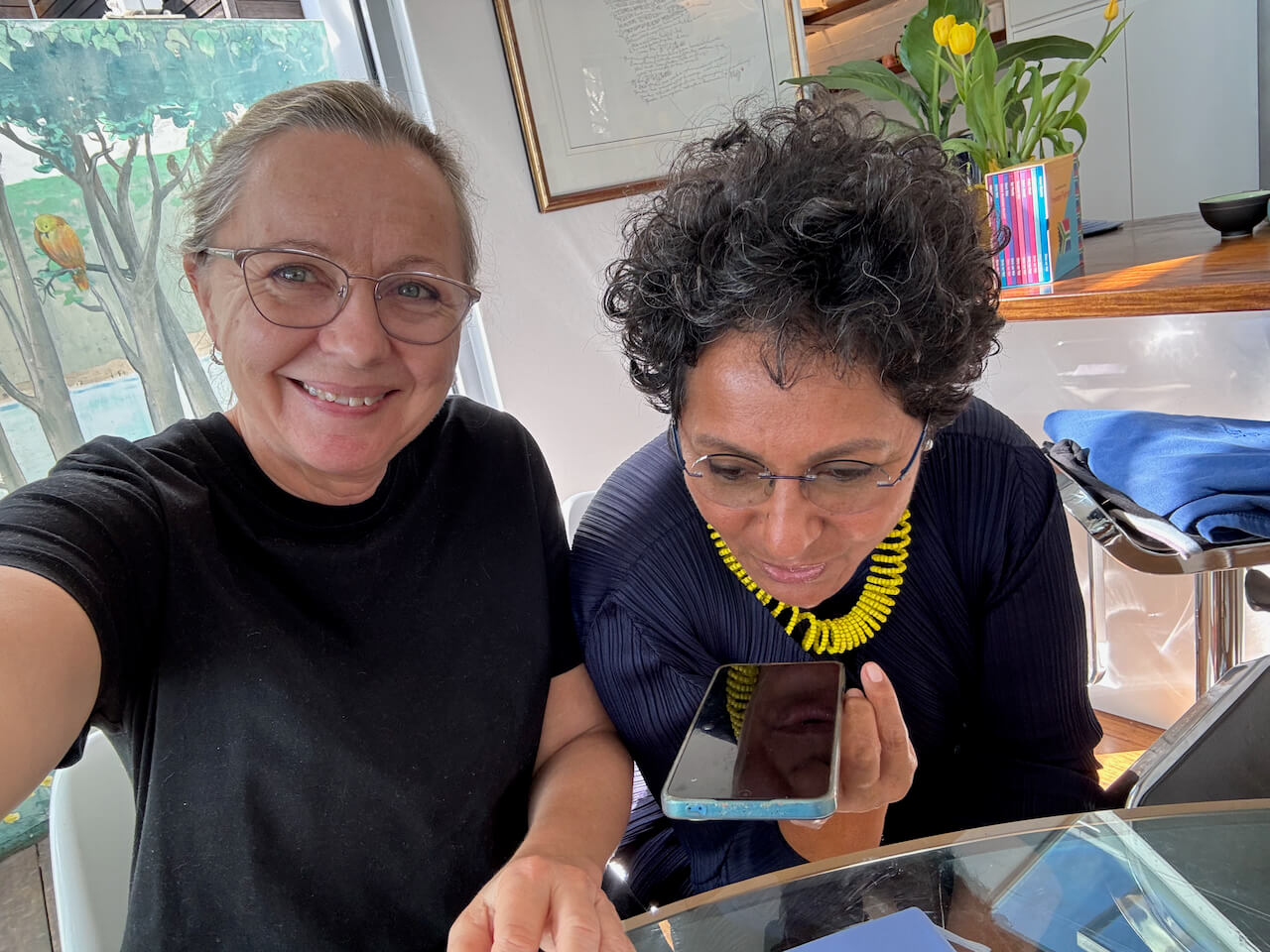 Carolyn Parton and Vanessa